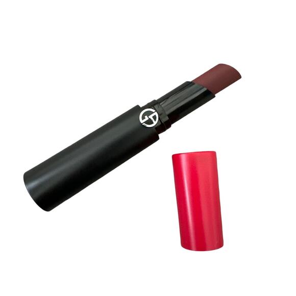 Giorgio Armani - Lip Power Matte Longwear Lipstick in Shade 207 Dark Mauve
